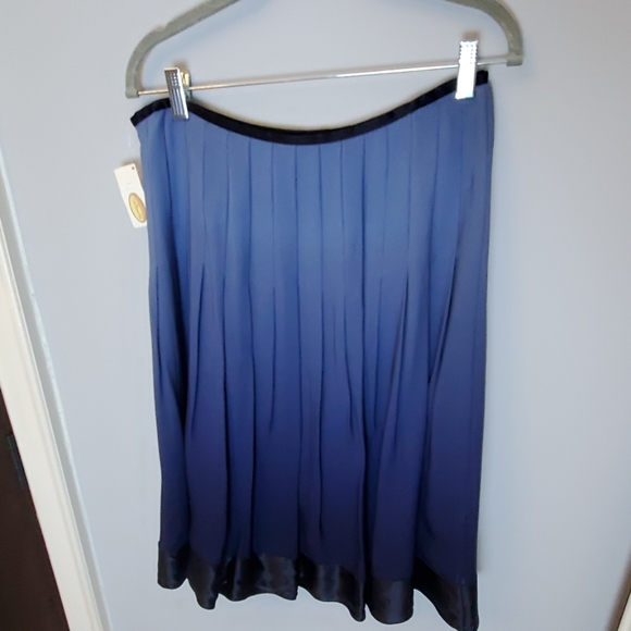 Pleated silk skirt - Picture 2 of 5